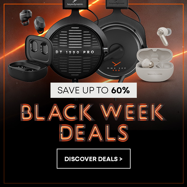 BLACK FRIDAY DEALS beyerdynamic - save up to 60%